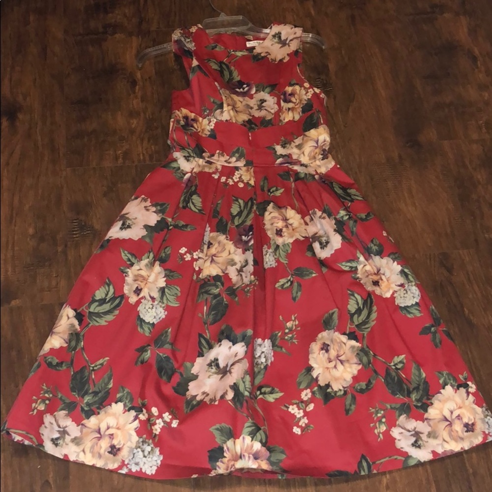Floral midi dress